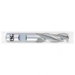 1 Dia. x 4-1/8 Overall Length 3-Flute Square End HSS-CO SE End Mill-Round Shank-Center Cutting-Uncoated - Best Tool & Supply