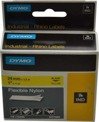 Rhino - 450,732" Long, Yellow Flexible Nylon Self Laminating Label - For RHINO 6000 or RHINO 6500 - Best Tool & Supply