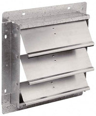 Fantech - 20-1/2 x 20-1/2" Square Wall Dampers - 21" Rough Opening Width x 21" Rough Opening Height, For Use with 2VLD20, 2VHD20, 2DRV20, 2STV20, 2CAV20 - Best Tool & Supply