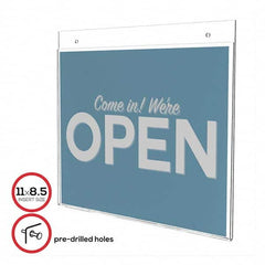 Deflect-o - Display & Organizer Accessories Type: Sign Holder For Use With: Signs - Best Tool & Supply