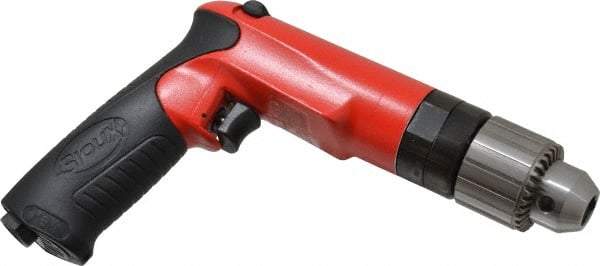 Sioux Tools - 1/2" Reversible Keyed Chuck - Pistol Grip Handle, 2,000 RPM, 14.16 LPS, 30 CFM, 1 hp - Best Tool & Supply