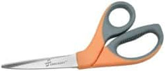 Ability One - Scissors & Shears; Blade Material: Stainless Steel ; Handle Material: Plastic ; Length of Cut (Inch): 1-7/8 ; Handle Style: Straight ; Overall Length Range: 4" - Exact Industrial Supply