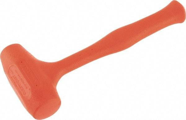 Proto - 48 oz Head 2-1/2" Face Diam Urethane Dead Blow Hammer - 13.0469" OAL, Urethane Handle - Best Tool & Supply