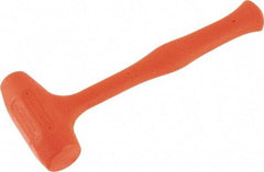 Proto - 28 oz Head 2" Face Diam Urethane Dead Blow Hammer - 12" OAL, Urethane Handle - Best Tool & Supply