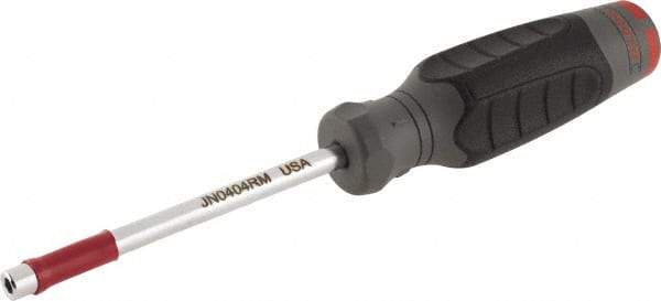 Proto - 4mm Hollow Shaft Nutdriver - Ergonomic Handle, 8-1/4" OAL - Best Tool & Supply