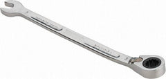 Proto - 6mm 12 Point Combination Wrench - 15° Head Angle, 4-59/64" OAL, Steel, Chrome Finish - Best Tool & Supply