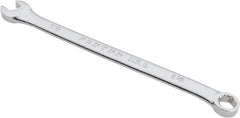 Proto - 1/4" 6 Point Combination Wrench - 15° Head Angle, 4-59/64" OAL, Steel, Satin Finish - Best Tool & Supply