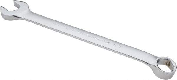 Proto - 1-1/4" 6 Point Combination Wrench - 15° Offset Angle, 16-59/64" OAL, Steel, Satin Finish - Best Tool & Supply