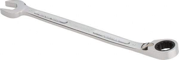 Proto - 14mm 12 Point Combination Wrench - 15° Head Angle, 8-49/64" OAL, Steel, Chrome Finish - Best Tool & Supply