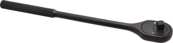 Proto - 3/8" Drive Pear Head Ratchet - Black Oxide Finish, 11" OAL, 24 Gear Teeth - Best Tool & Supply