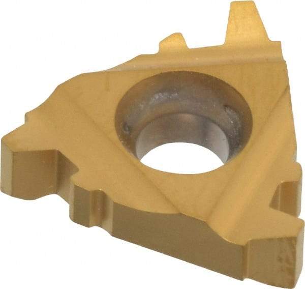 Hertel - 16IR Internal Right Hand 8 Acme Laydown Threading Insert - Grade HG330TR, TiC/TiN Coated Carbide - Best Tool & Supply