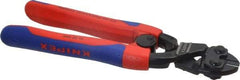 Knipex - 8" OAL, Bolt Cutter - 18mm Jaw Length x 33mm Jaw Width, Standard Head, Ergo Dual Component Handle - Best Tool & Supply