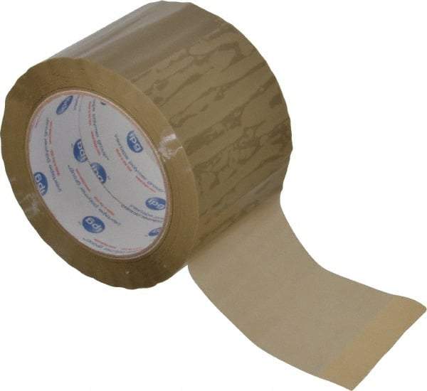 Intertape - 3" x 110 Yd Natural (Color) Rubber Adhesive Sealing Tape - Polypropylene Film Backing, 1.85 mil Thick, 27 Lb Tensile Strength, Series 7100 - Best Tool & Supply