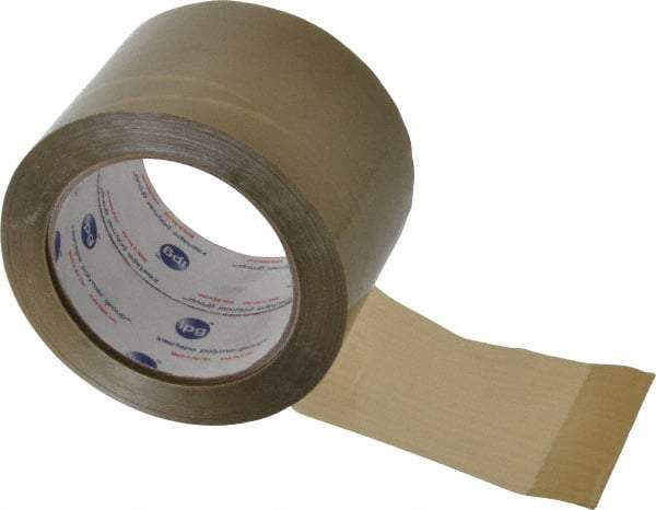 Intertape - 3" x 60 Yd Natural (Color) Rubber Adhesive Sealing Tape - Polypropylene Film Backing, 3 mil Thick, 32 Lb Tensile Strength, Series 1100 - Best Tool & Supply