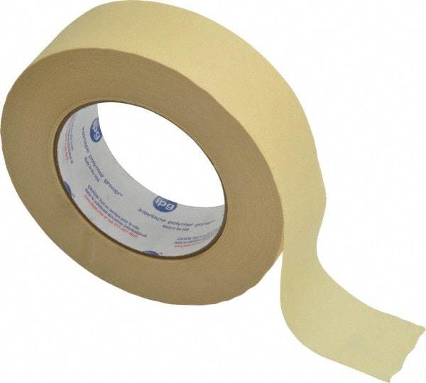 Intertape - 1-1/2" Wide x 60 Yd Long Tan Paper Masking Tape - Series 519, 6 mil Thick, 23 In/Lb Tensile Strength - Best Tool & Supply