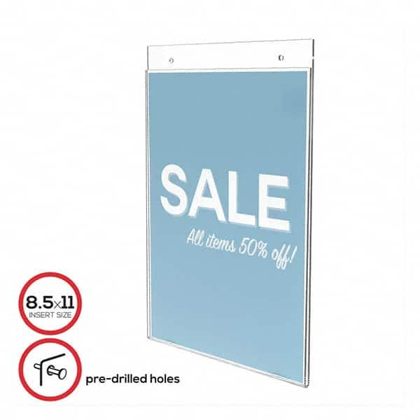 Deflect-o - Display & Organizer Accessories Type: Sign Holder For Use With: Signs - Best Tool & Supply