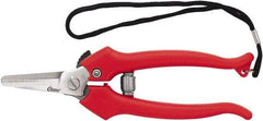 Clauss - 3" LOC, 9-15/32" OAL Scissors - Steel Handle, For Paper, Fabric - Best Tool & Supply