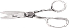 Clauss - 5" LOC, 8" OAL Shears - Steel Handle, For Paper, Fabric - Best Tool & Supply