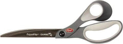 Clauss - 7" LOC, 10" OAL Carbonitride Titanium Steel Shears - Glass Filled Nylon Handle, For Paper, Fabric - Best Tool & Supply
