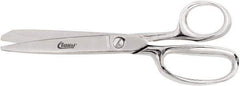 Clauss - 5" LOC, 8" OAL Trimmers - Steel Handle, For Paper, Fabric - Best Tool & Supply
