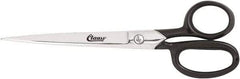 Clauss - 4" LOC, 11-11/16" OAL Straight Shears - Straight Handle, For Paper, Fabric - Best Tool & Supply