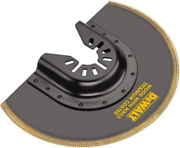 DeWALT - Titanium Head Rotary & Multi-Tool Flush Cutting Blade - Universal Fitment for Use on All Major Brands (No Adapter Required) - Best Tool & Supply