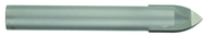 1/8 Dia. - 0.1250 Decimal - 2-1/2 OAL - Spear Point - 7/64 Shank - Carbide Tipped Drill - Best Tool & Supply