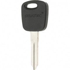 Value Collection - Strattec Transponder Key Blank - Nickel/Plastic - Best Tool & Supply