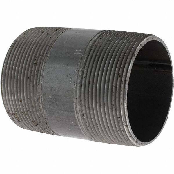 Value Collection - Schedule 40, 3" Diam x 4-1/2" Long Pipe Nipple - Threaded - Best Tool & Supply