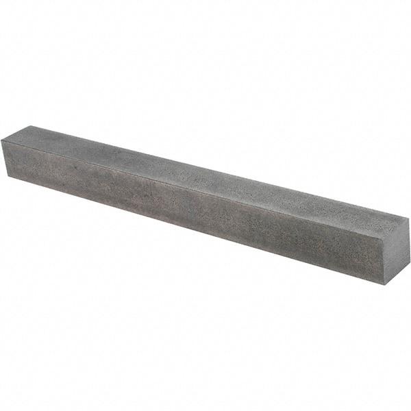 Value Collection - 12" Long x 1-1/4" High x 1-1/4" Wide, Plain Steel Undersized Key Stock - Cold Drawn Steel - Best Tool & Supply