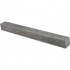 Value Collection - 12" Long x 1-1/4" High x 1-1/4" Wide, Plain Steel Undersized Key Stock - Cold Drawn Steel - Best Tool & Supply