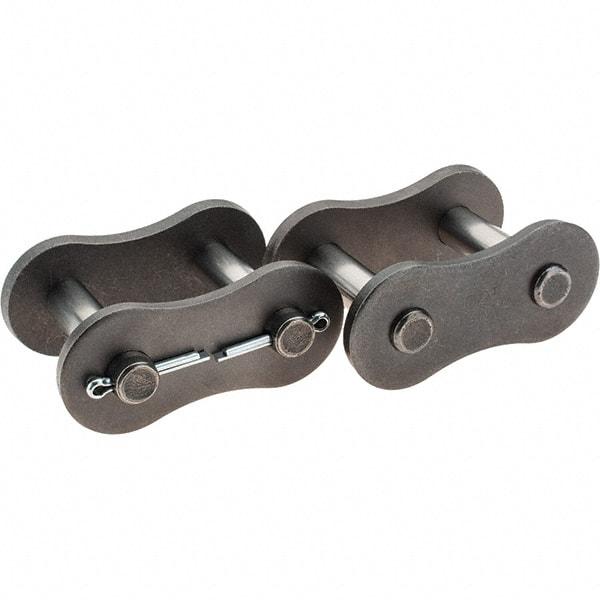 Value Collection - ANSI 160, Cottered Roller Chain Connecting Link - For Use with Single Strand Chain - Best Tool & Supply