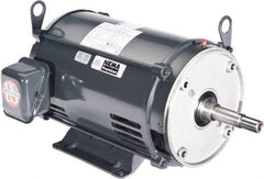 US Motors - 2 hp, ODP Enclosure, No Thermal Protection, 3,500 RPM, 208-230/460 Volt, 60 Hz, Three Phase Energy Efficient Motor - Size 145 Frame, Rigid Mount, 1 Speed, Ball Bearings, 5.6-5.1/2.5 Full Load Amps, F Class Insulation, CCW Lead End - Best Tool & Supply