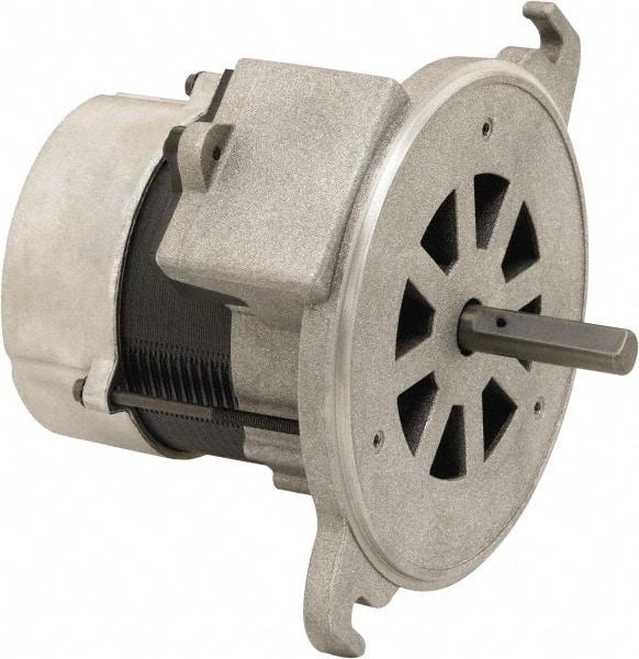 US Motors - 1/7 hp, Enclosed, Manual Thermal Protection, 3,450 RPM, 115 Volt, 60 Hz, Industrial Electric AC/DC Motor - Size 48 Frame, M-Flange Mount, 1 Speed, Sleeve Bearings, 2.3 Full Load Amps, B Class Insulation, CCW Drive End - Best Tool & Supply