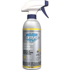 Sprayon - 12 oz Bottle Spray Lubricant - Clear, -40°F to 450°F, Food Grade - Best Tool & Supply