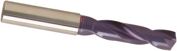 Guhring - #25 140° Spiral Flute Solid Carbide Screw Machine Drill Bit - Best Tool & Supply