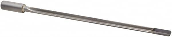 Guhring - 7.888mm, 692mm Flute Length, Carbide-Tipped Shank, Single Flute Gun Drill - Best Tool & Supply