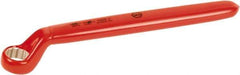 Wiha - 10mm 6 Point Insulated Offset Box Wrench - Single End, Chrome Vanadium Steel, Hi-Vis Red Finish - Best Tool & Supply