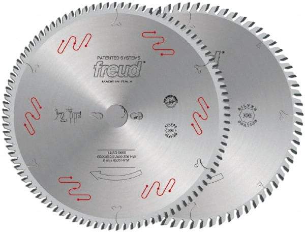 Freud - 220mm Diam, 30mm Arbor Hole Diam, 64 Tooth Wet & Dry Cut Saw Blade - Carbide-Tipped, Standard Round Arbor - Best Tool & Supply