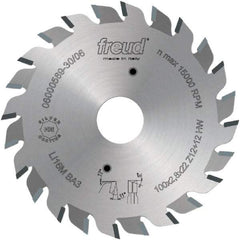 Freud - 120mm Diam, 20mm Arbor Hole Diam, Wet & Dry Cut Saw Blade - Carbide-Tipped, Standard Round Arbor - Best Tool & Supply