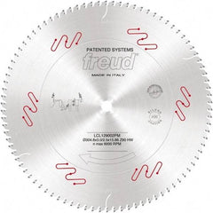 Freud - 305mm Diam, 3-1/8" Arbor Hole Diam, 36 Tooth Wet & Dry Cut Saw Blade - Carbide-Tipped, Standard Round Arbor - Best Tool & Supply