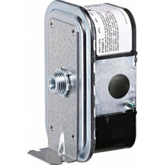 Johnson Controls - Pressure, Vacuum & Compound Switches; Maximum Adjustable Range: 5" wc VAC ; Minimum Adjustable Range: 0.05" wc VAC ; Type: Differential Air Pressure Switch ; Maximum Pressure Setting: 5" wc VAC ; Thread Size: 1/8 ; Thread Type: NPT - Exact Industrial Supply