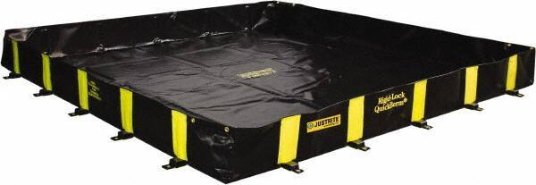 Justrite - 1,075 Gal Low Wall Berm - 12' Wide x 12" Long - Best Tool & Supply