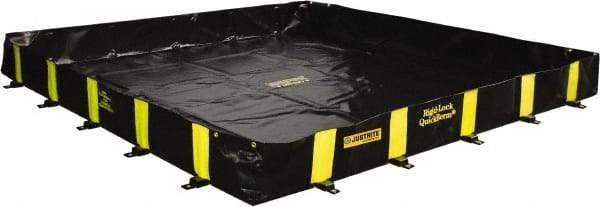 Justrite - 475 Gal Low Wall Berm - 8' Wide x 8" Long - Best Tool & Supply