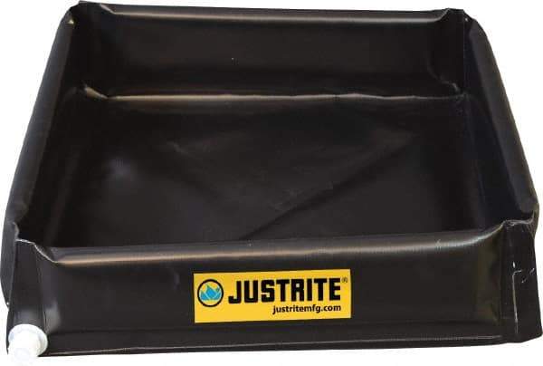 Justrite - 110 Gal Low Wall Berm - 6' Wide x 6" Long - Best Tool & Supply