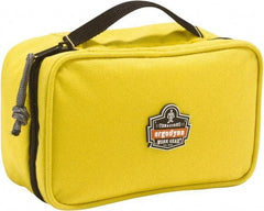 Ergodyne - 1 Pocket Yellow Polyester Tool Bag - 7-1/2" Wide x 4-1/2" Deep x 3" High - Best Tool & Supply