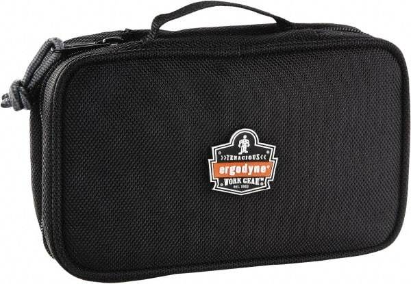 Ergodyne - 1 Pocket Black Polyester Tool Bag - 7-1/2" Wide x 4-1/2" Deep x 3" High - Best Tool & Supply