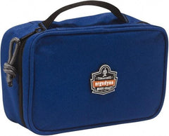 Ergodyne - 1 Pocket Blue Polyester Tool Bag - 7-1/2" Wide x 4-1/2" Deep x 3" High - Best Tool & Supply