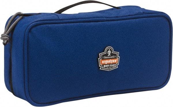 Ergodyne - 1 Pocket Blue Polyester Tool Bag - 10" Wide x 4-1/2" Deep x 3" High - Best Tool & Supply