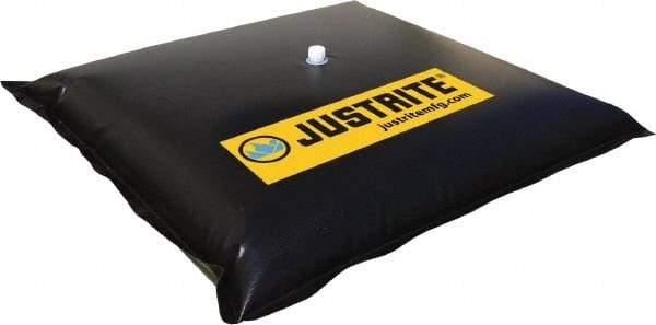 Justrite - 66" Long x 42" Wide, Vinyl Drain Seal - Black, Use to Stop Contaminated Groundwater From Going Down the Drain - Best Tool & Supply